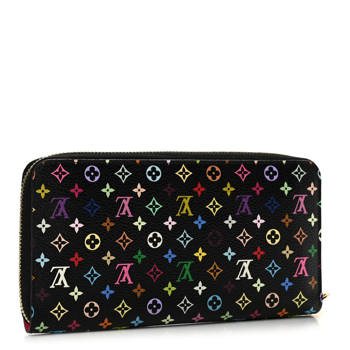 Monogram Multicolor Zippy Wallet Black Grenade