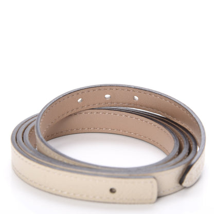 Hermes Swift Epsom 13mm Belt Strap 85 Gris Tourterelle Craie 4 of 5