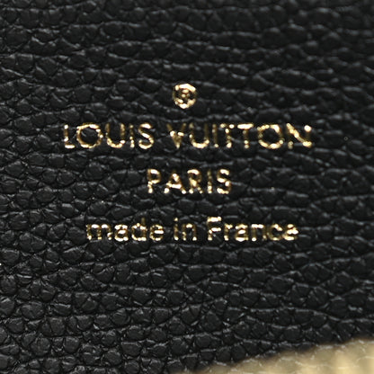 Louis Vuitton Empreinte Monogram Giant Zippy Wallet Black Beige 6 of 6
