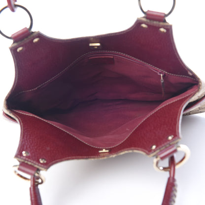 Gucci Monogram Shoulder Bag Red 5 of 14