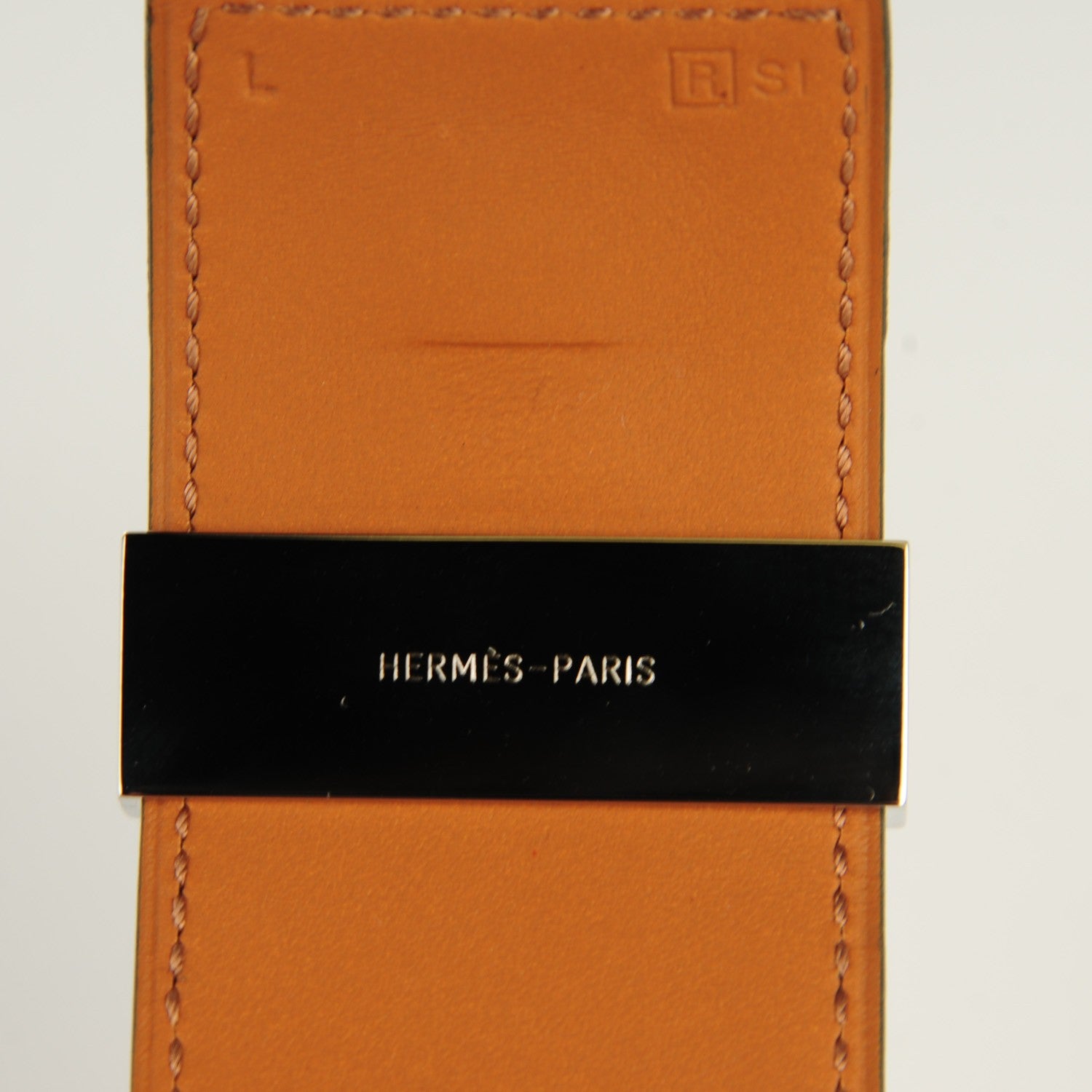 Hermes Tadelakt Collier De Chien CDC Bracelet L Canopee 6 of 7