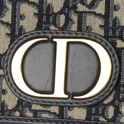 Christian Dior Oblique 30 Montaigne 2-In-1 Pouch Blue 10 of 10