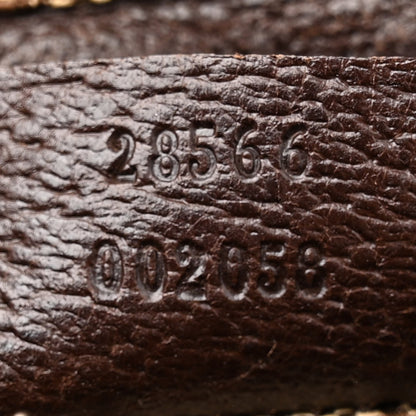 Gucci GG Monogram Double Pocket Belt Bag Dark Brown 7 of 12