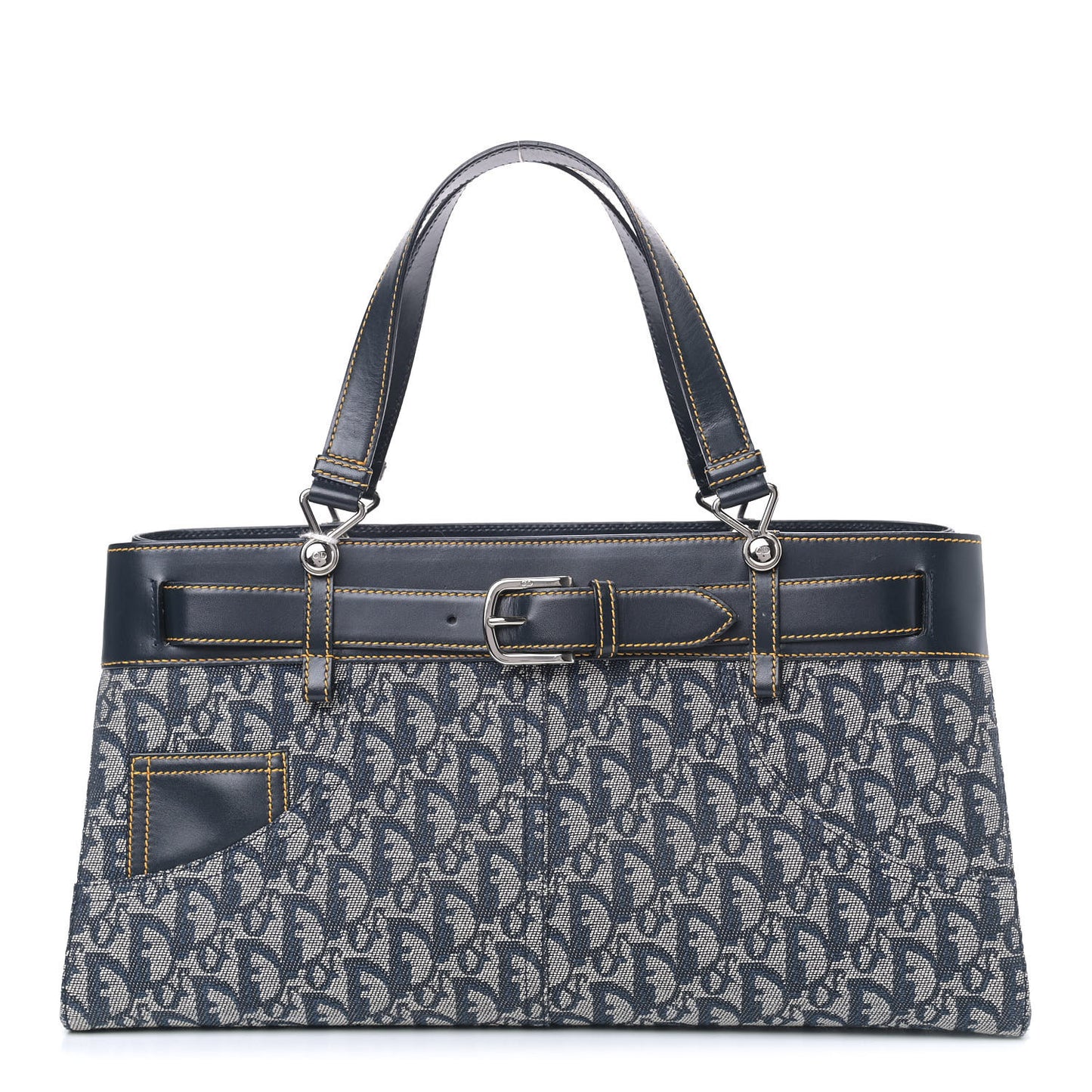 Monogram Shoulder Bag Blue