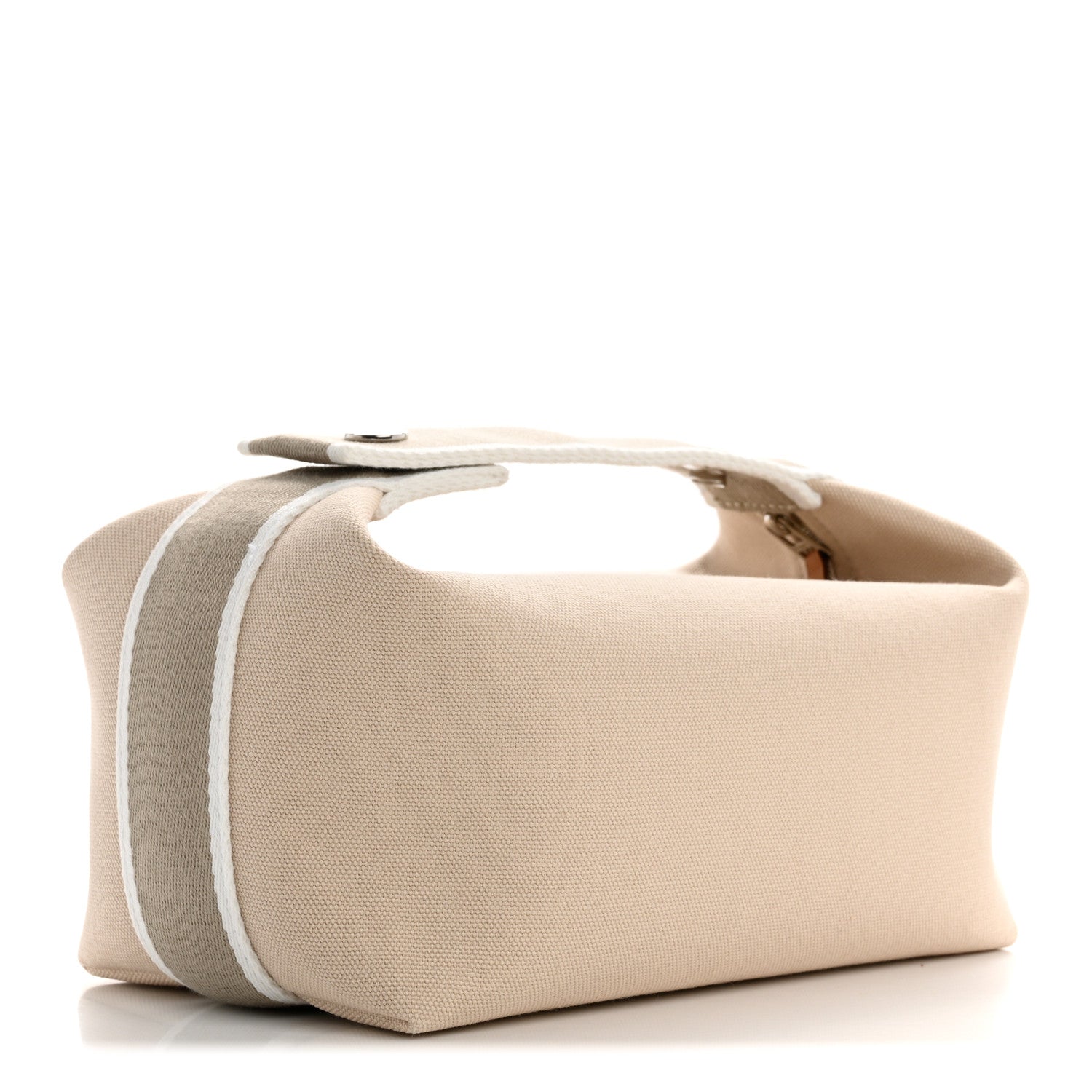 Hermes Canvas Small Bride-A-Brac Pouch Natural 3 of 8