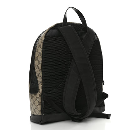 Gucci GG Supreme Monogram Medium Backpack Black 3 of 14
