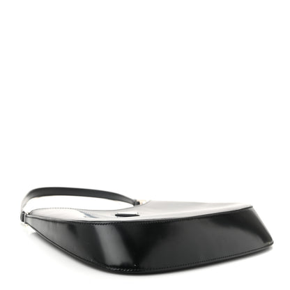 Prada Spazzolato Cleo Shoulder Bag Black 4 of 13