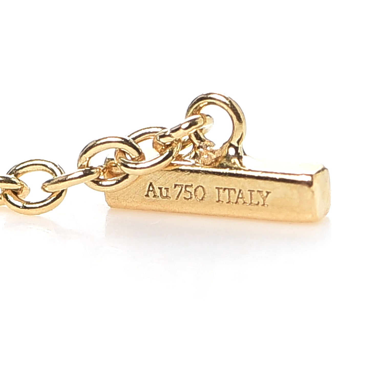 18K Yellow Gold T Smile Bracelet