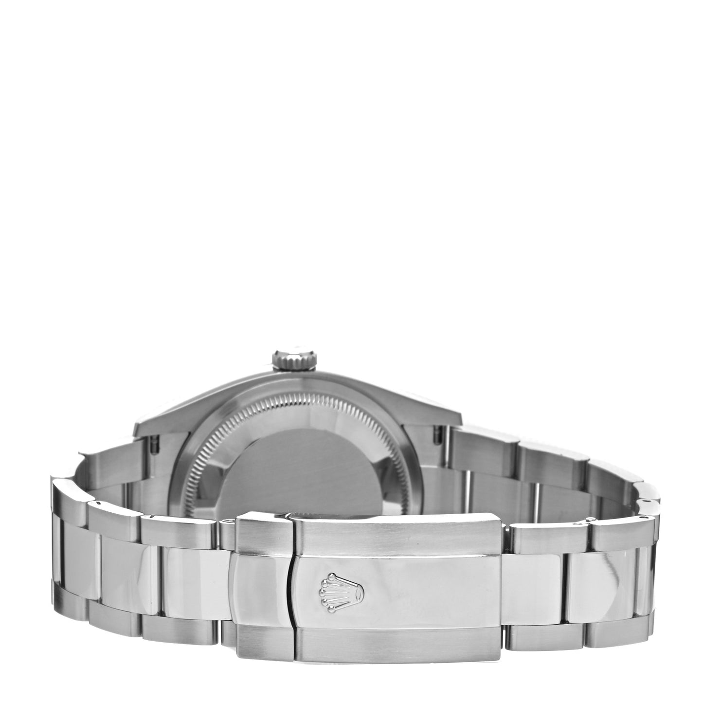 Stainless Steel 36mm Oyster Perpetual Datejust Watch Bright Black 126200