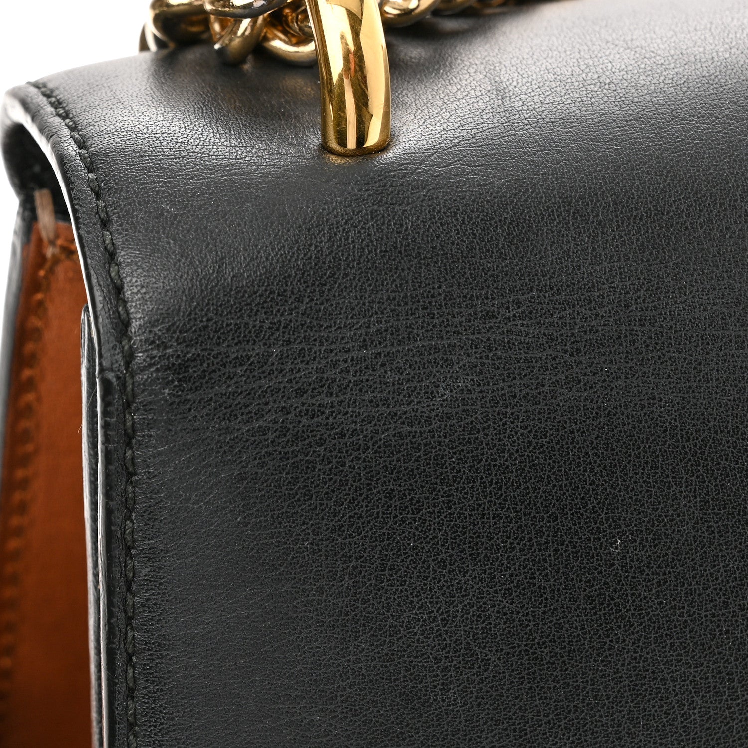 Gucci GG Supreme Monogram Calfskin Medium Padlock Shoulder Bag Beige Black Cuir 13 of 13