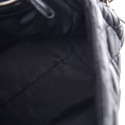 Christian Dior Lambskin Cannage Soft Flap Bag Black 8 of 12