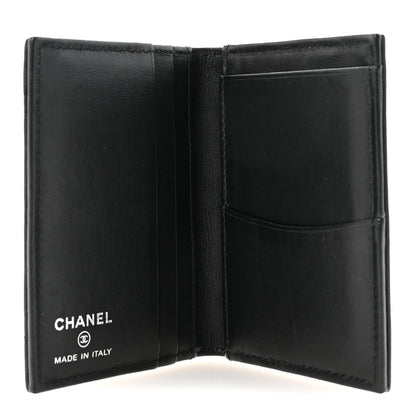 Chanel Calfskin Quilted Card Holder Wallet So Black 5 of 8