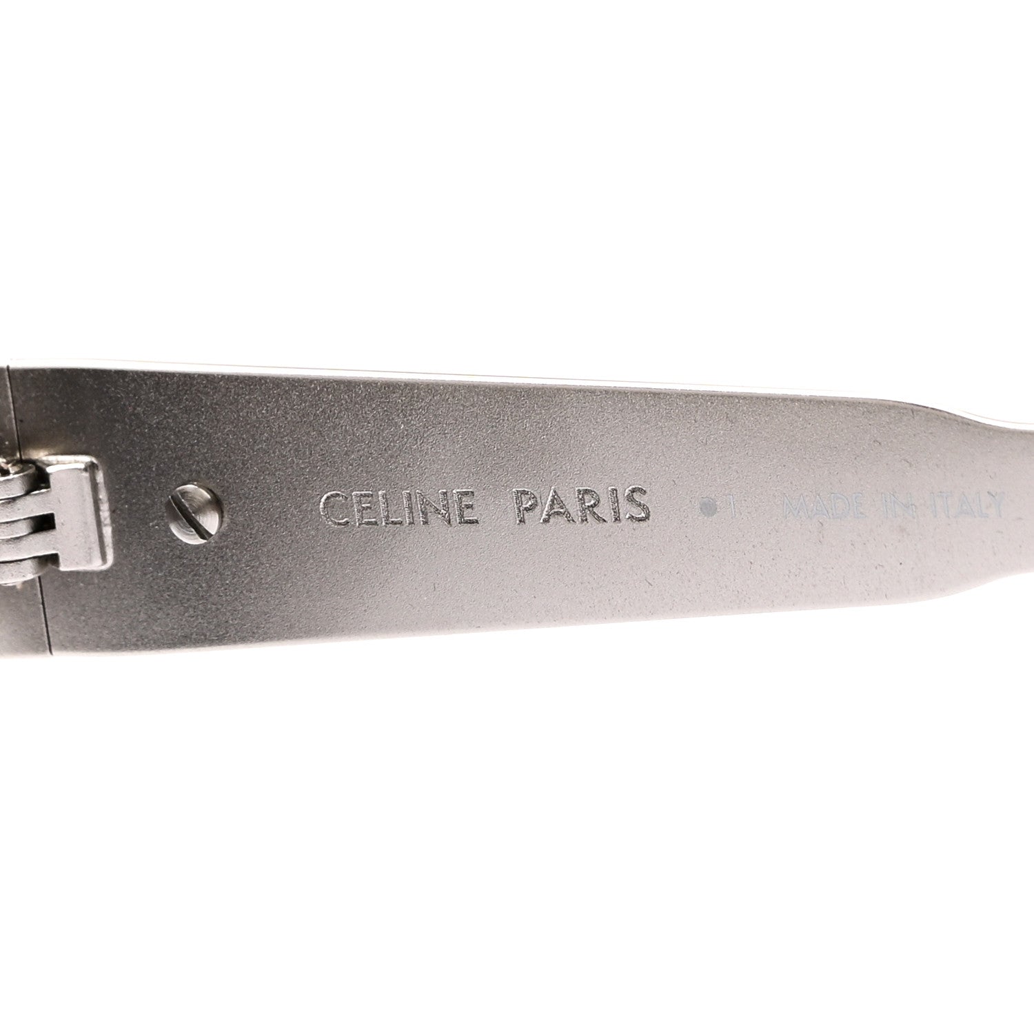 Celine Metal Triomphe 01 Sunglasses CL40235U Silver Black 5 of 7