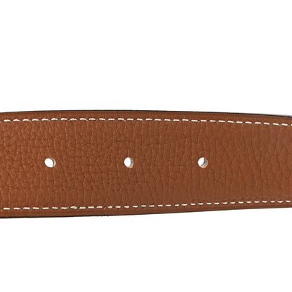 Hermes Box Togo 32mm Neo Kelly Belt 85 34 Vert De Gris Gold 4 of 6