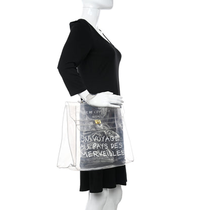 Hermes Vinyl Souvenir De L'Exposition Kelly Transparent 2 of 13