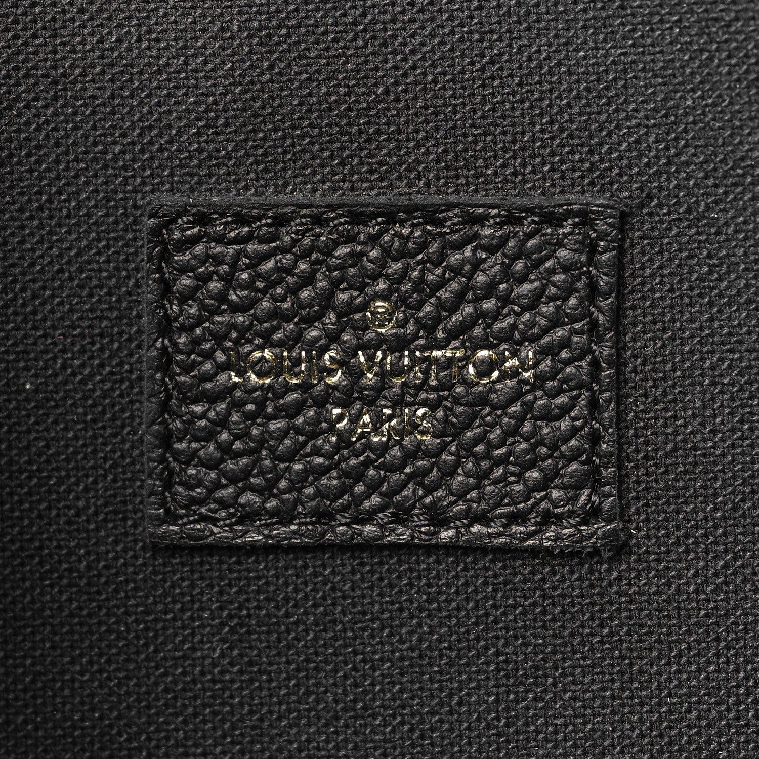 Louis Vuitton Empreinte Pochette Felicie Chain Wallet Black 7 of 10