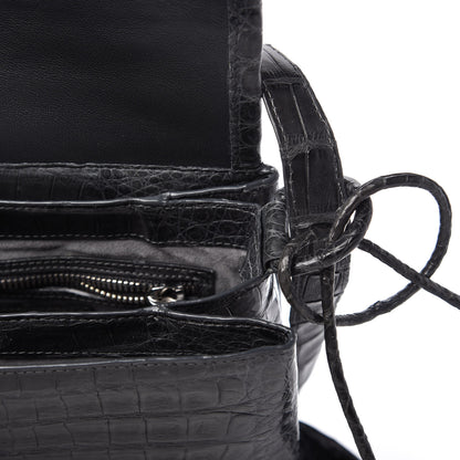 Nancy Gonzalez Crocodile Shoulder Bag Grey 10 of 15