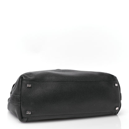 The Row Grained Calfskin Sidekick Black 4 of 12