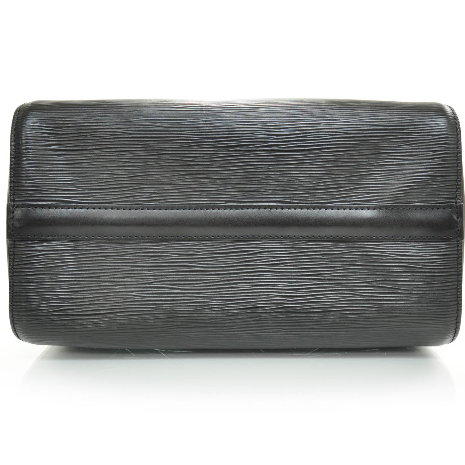 Louis Vuitton Epi Speedy 25 Black 6 of 9