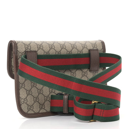 Gucci GG Supreme Monogram Neo Vintage Web Belt Bag Brown 3 of 10