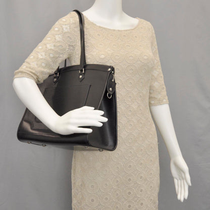 Louis Vuitton Epi Madeleine GM Black 2 of 10