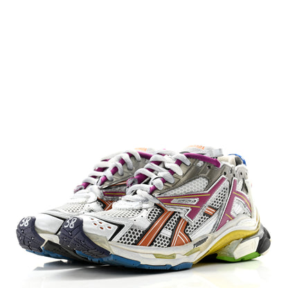 Balenciaga Mesh Rubber Womens Runner Sneakers 38 Multicolor 3 of 9