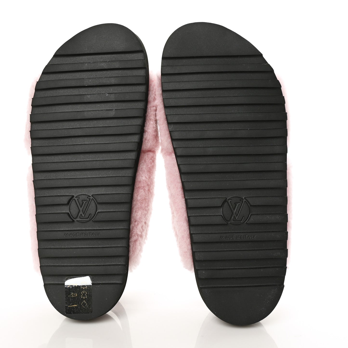 Shearling Paseo Sandals 36 Pink