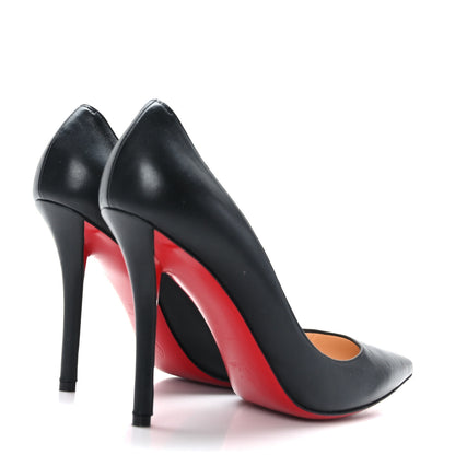 Christian Louboutin Nappa Apostrophy 100 Pumps 39 Black 4 of 7
