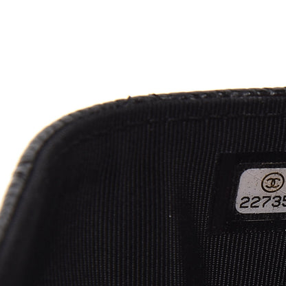 Chanel Caviar Quilted Flap Card Holder Black 8 of 9