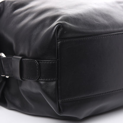 Givenchy Waxed Calfskin Small Nightingale Logo Strap Black 8 of 19