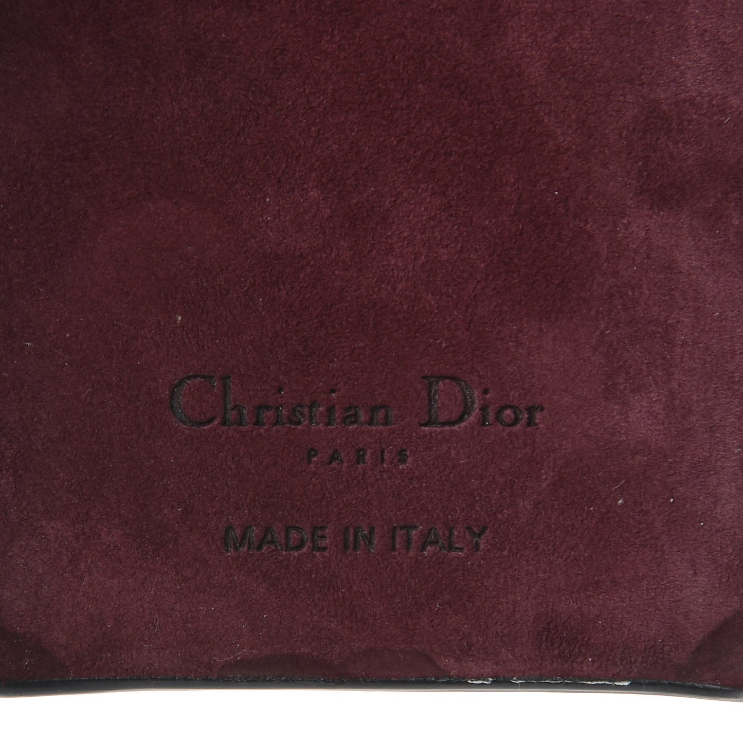 Oblique Calfskin Saddle iPhone X Case Bordeaux