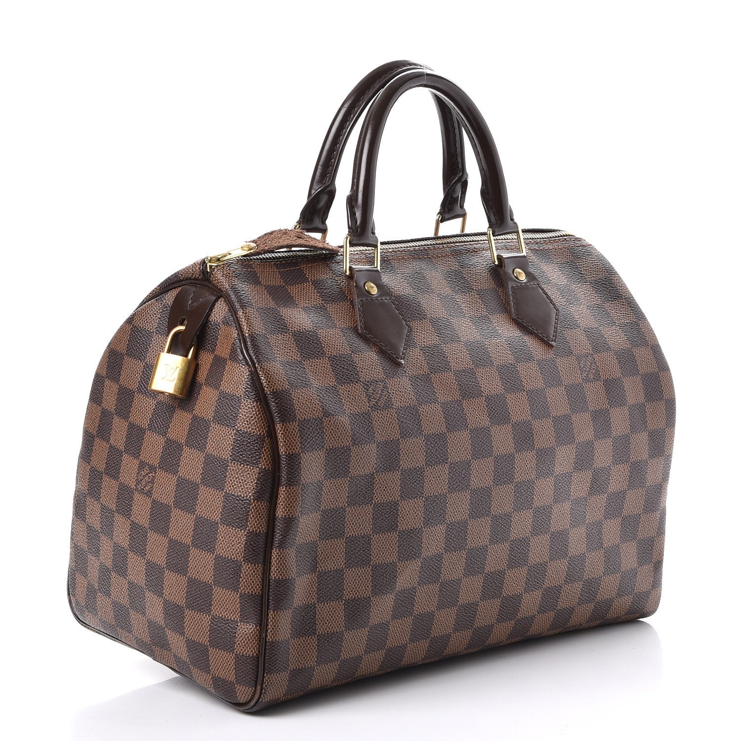 Louis Vuitton Damier Ebene Speedy 30 3 of 9