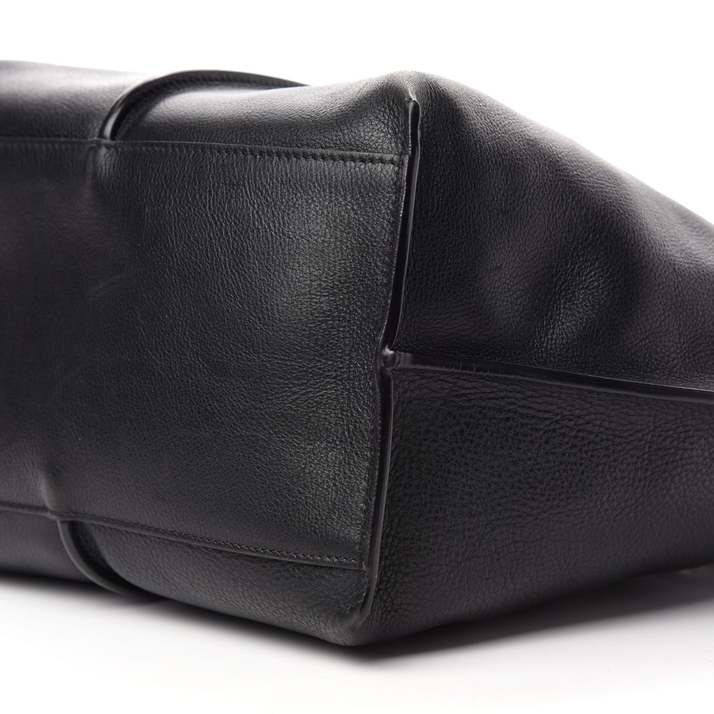 Smooth Calfskin Medium Vick Tote Black