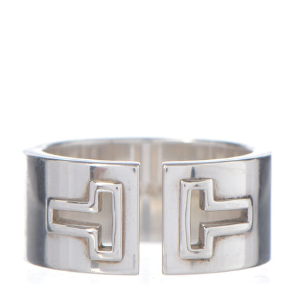Tiffany Sterling Silver T Cutout Ring 60 9 1 of 5