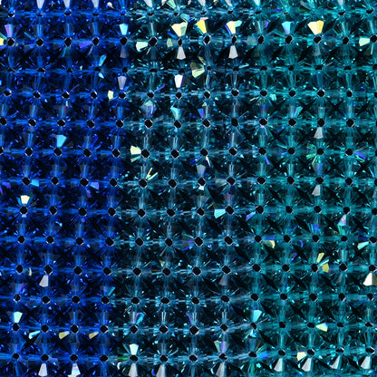Chanel Crystal Mini Rectangular Flap Blue Multicolor 11 of 11