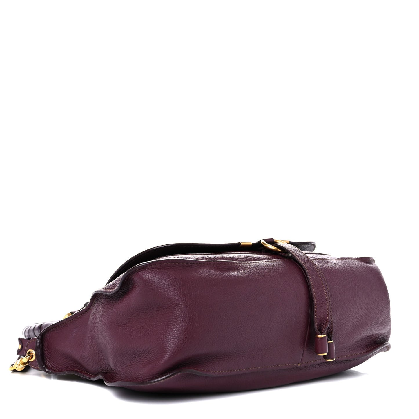 Calfskin Medium Marcie Satchel Dark Velvet
