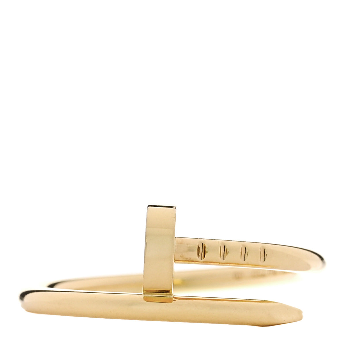 Cartier 18K Yellow Gold Small Juste Un Clou Ring 52 6 1 of 5