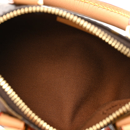 Louis Vuitton Monogram Nano Speedy Bandouliere 5 of 9