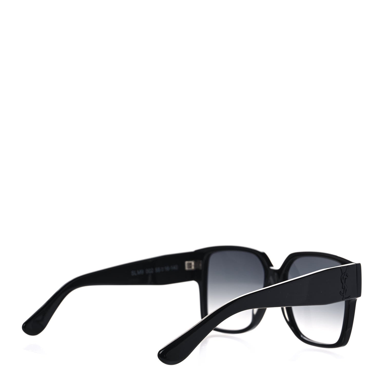 Saint Laurent Square SL M9 Sunglasses Black 4 of 8