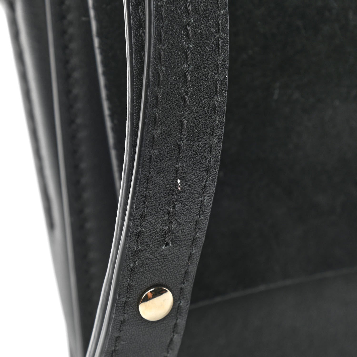Chloe Suede Calfskin Small Faye Shoulder Bag Black 11 of 15