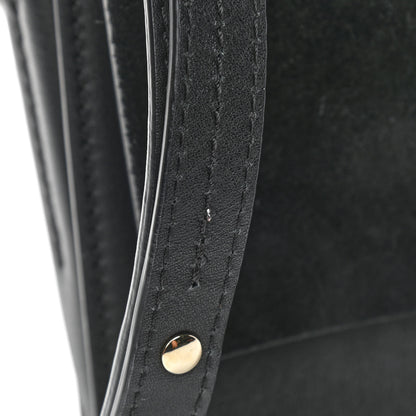 Chloe Suede Calfskin Small Faye Shoulder Bag Black 11 of 15