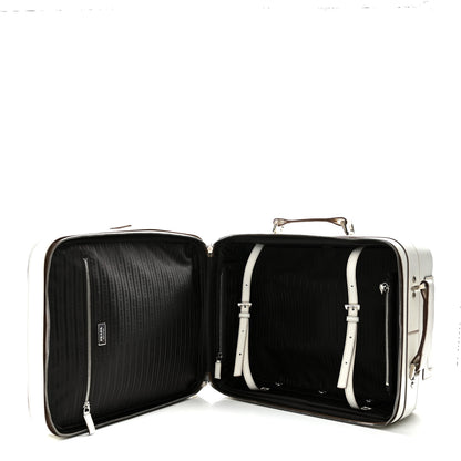 Prada Saffiano Travel Trolley Luggage White 5 of 14