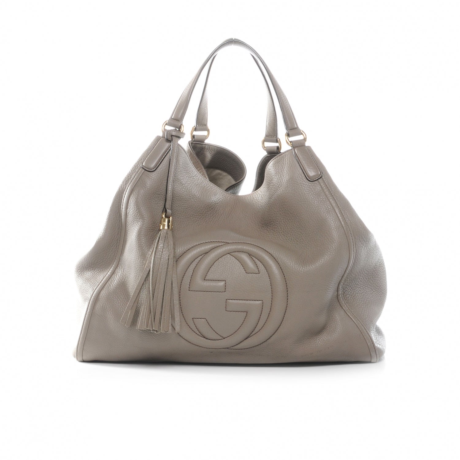 Gucci Cellarius Calfskin Large Soho Shoulder Bag New Fango 1 of 11