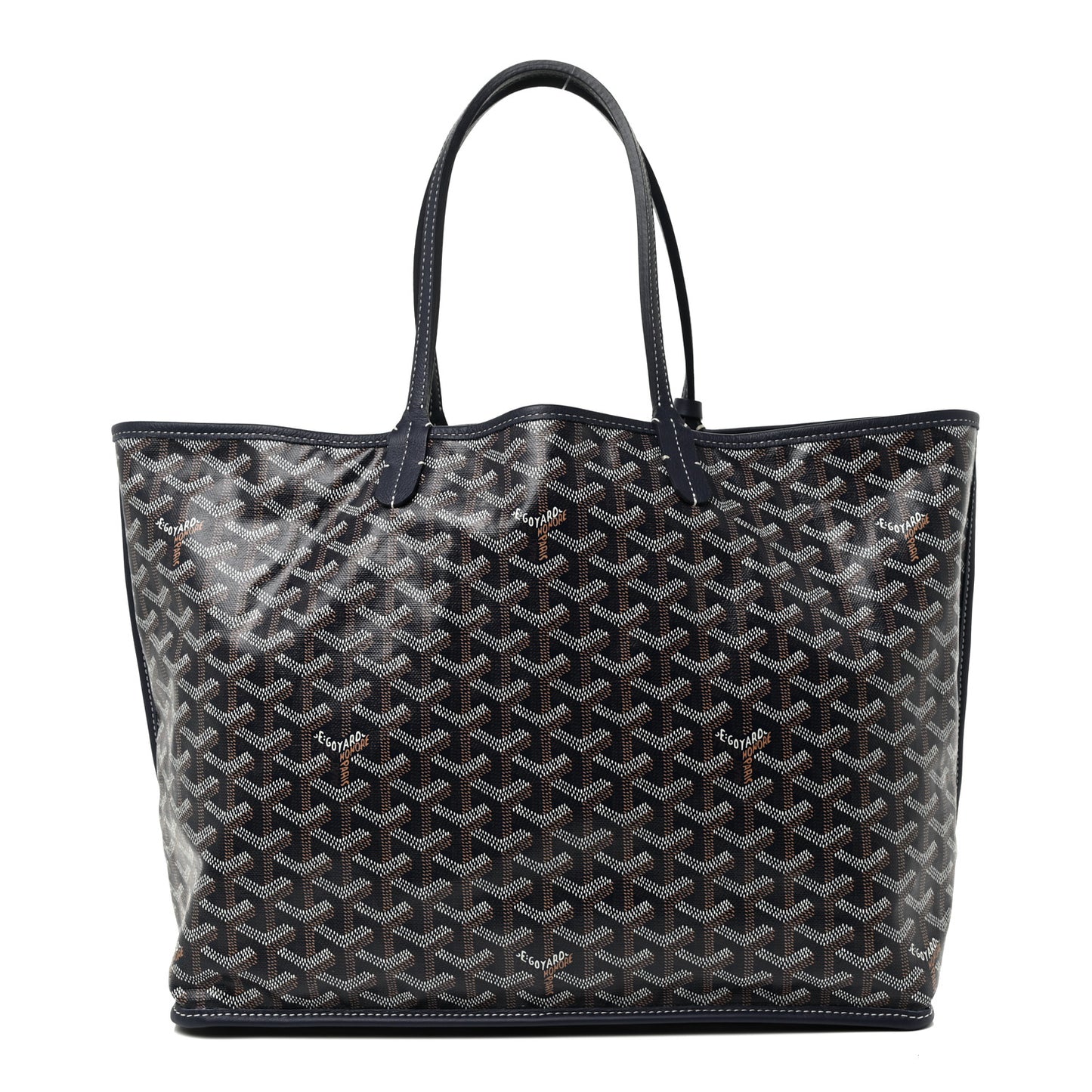 Goyardine Reversible Anjou PM Navy
