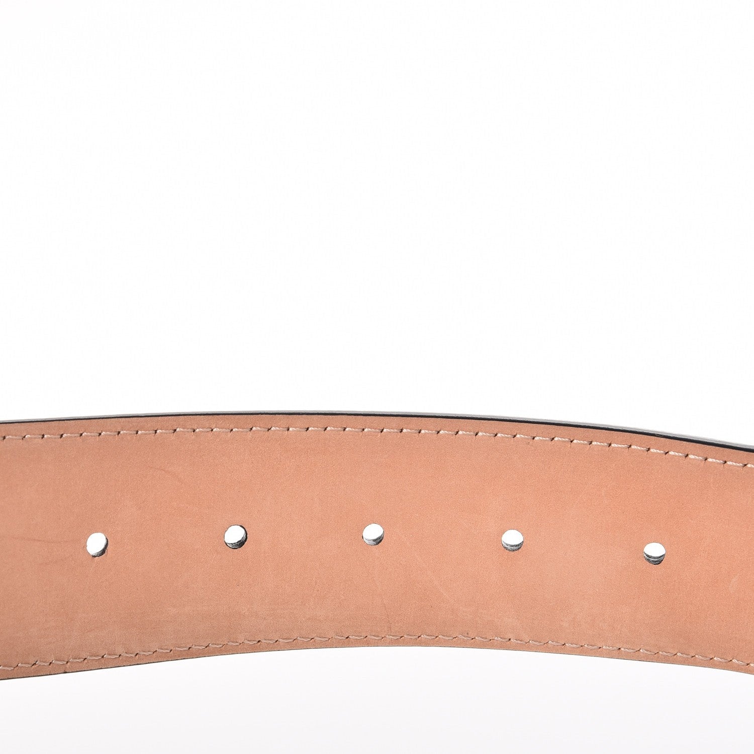 Louis Vuitton Calfskin Eldorador Belt 110 44 Black 7 of 9