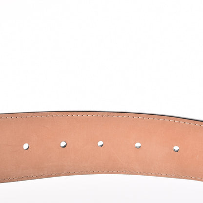 Louis Vuitton Calfskin Eldorador Belt 110 44 Black 7 of 9