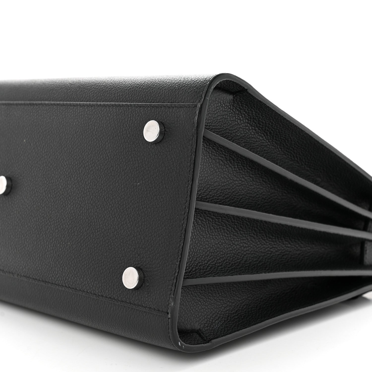 Saint Laurent Grained Calfskin Small Sac De Jour Black 10 of 13
