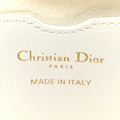 Christian Dior Lambskin Cannage Small Dior Vibe Hobo Bag White 6 of 15