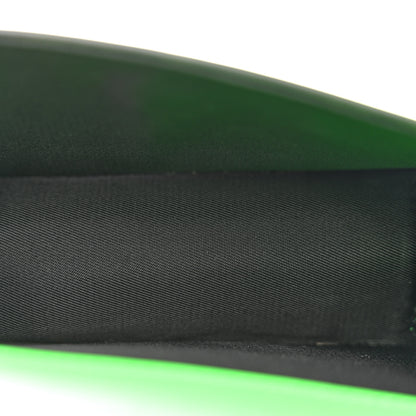 Versace Calfskin Rubber Medusa Shoulder Bag Lime 5 of 12