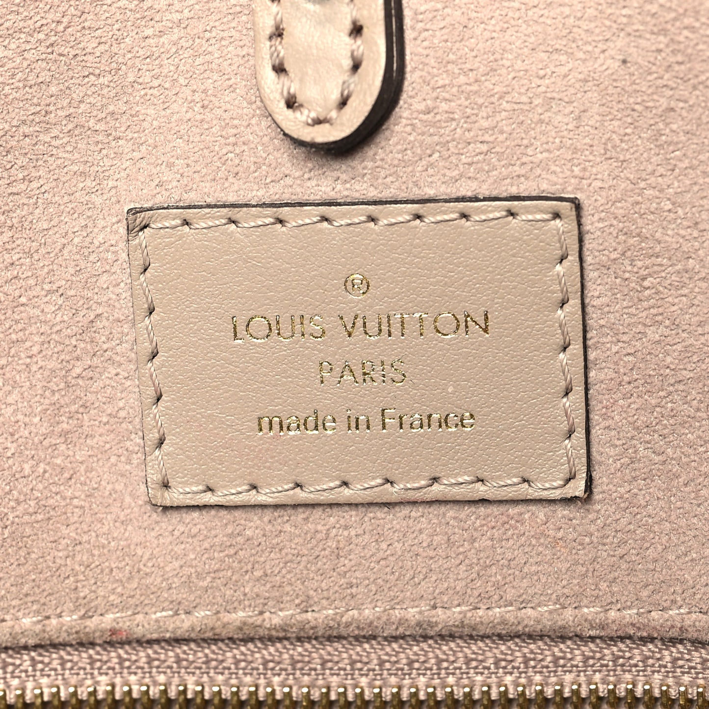 Empreinte Monogram Giant Onthego MM Tourterelle Creme